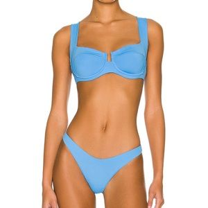 NWT L*Space Camellia Bikini Top